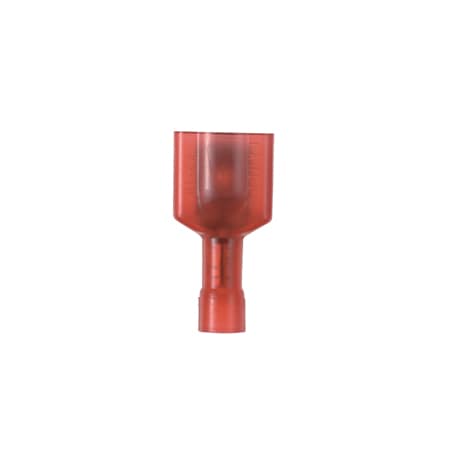 Panduit Male Disconnect, Nyln fully Insul, 22-18 AWG, DNF18-250FIM-E, PK 20 DNF18-250FIM-E